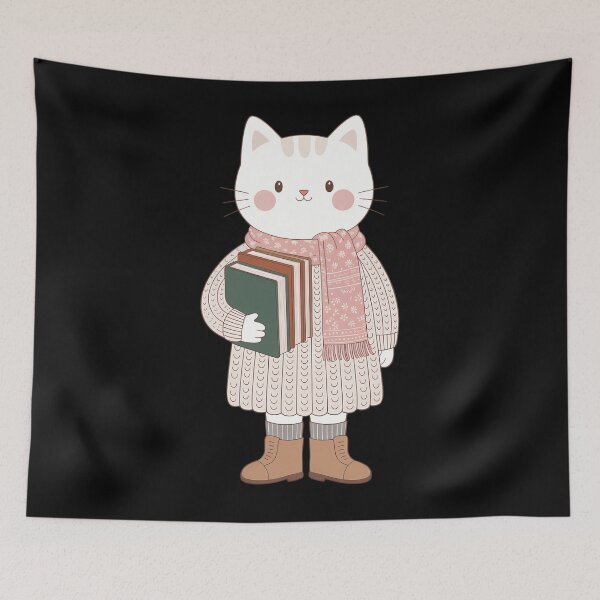 Item preview, Bookish Cat Reading Lover Graphic designed and sold by SapfireStuArt.