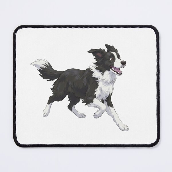 Item preview, Border Collie running dog illustration designed and sold by Vitali Bogomazov.