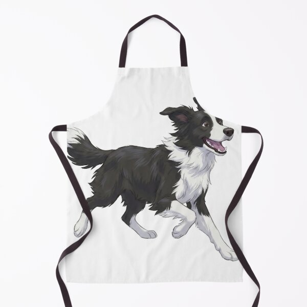 Item preview, Border Collie running dog illustration designed and sold by Vitali Bogomazov.