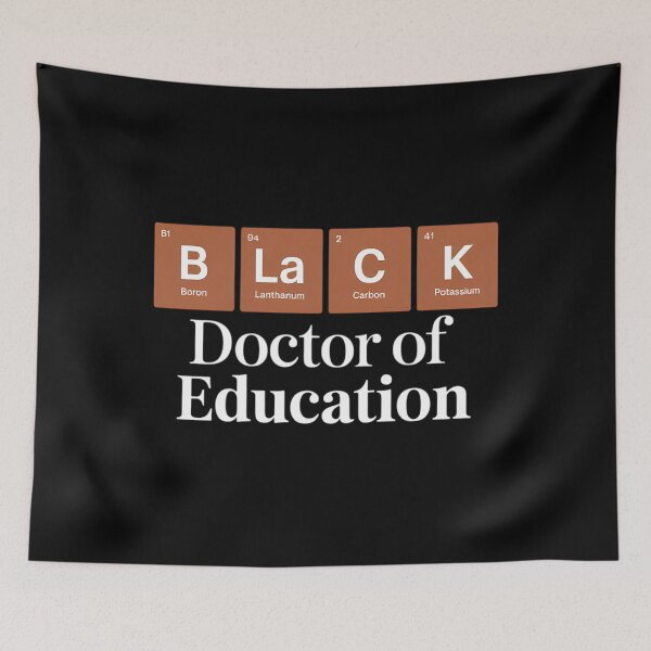 Item preview, Black Doctor of Education EdD Juneteenth Black History designed and sold by sailorjessiArt.