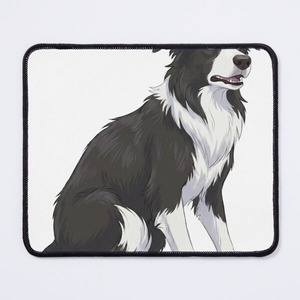 Item preview, Surprised Border Collie dog illustration designed and sold by Vitali Bogomazov.