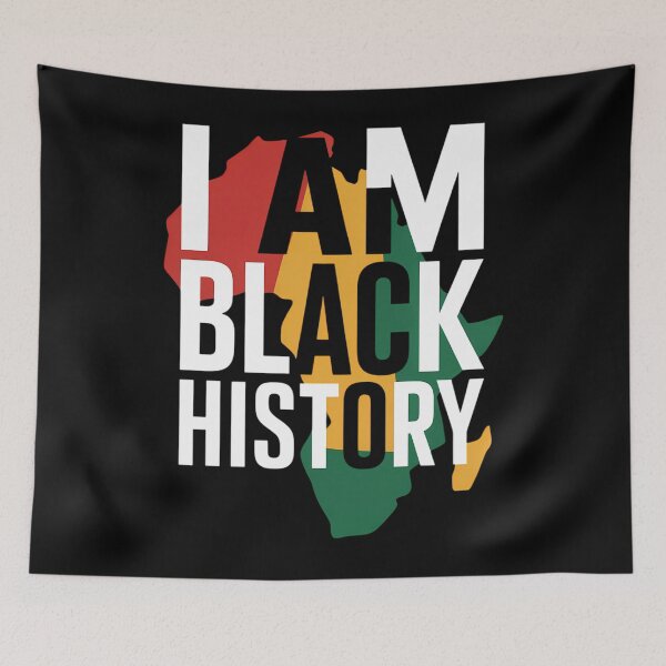 Item preview, Black History Map of Africa RBG Colors African American designed and sold by sailorjessiArt.