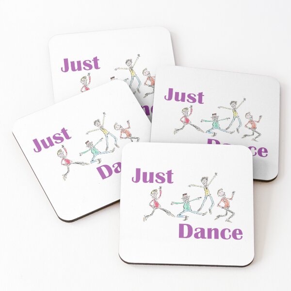 Item preview, 4 Young lads dancing designed and sold by Inky Fingers Illustrations.