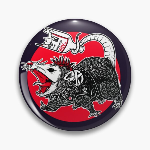 Item preview, Gráfico de streetwear Punk Possum Rebel designed and sold by Peac7e.