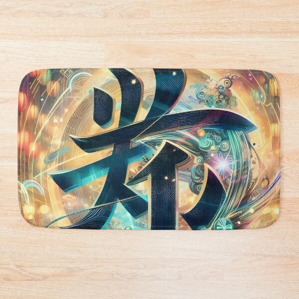 Item preview, Neon Prosperity Kanji Lights designed and sold by AI-Only Creations.