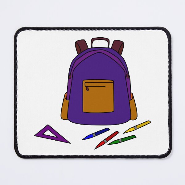 Item preview, School bag, backpack designed and sold by PoppyPurple.