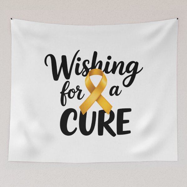 Item preview, Bone Cancer Awareness Yellow Ribbon designed and sold by sailorjessiArt.