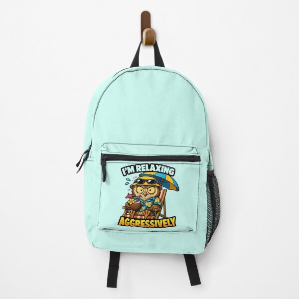 Item preview, Funny Owl Vacation Beach Burnout Travel Gift designed and sold by Gentlestate.
