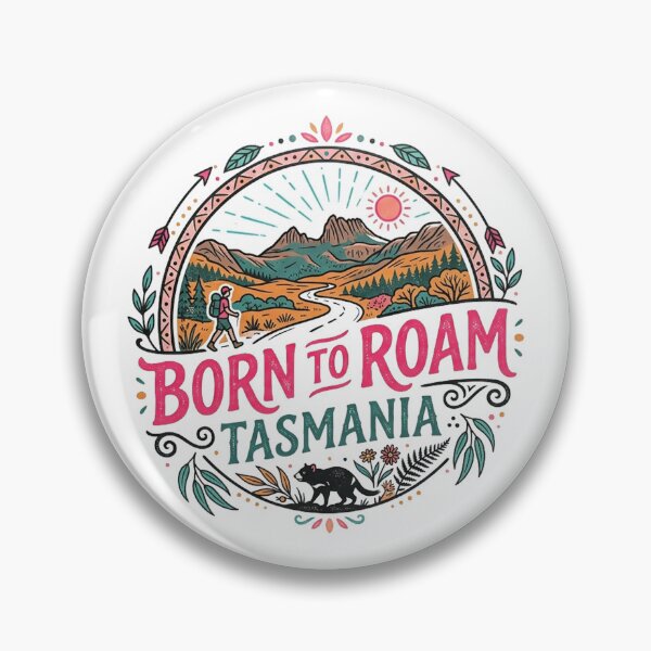 Item preview, Born to Roam Tasmania Australia Solo Trip designed and sold by Yellowriversss.