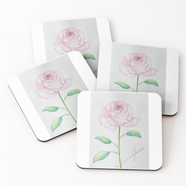 Item preview, Summer - June Watercolor Flower - Rose: Love designed and sold by MiniRadiance.