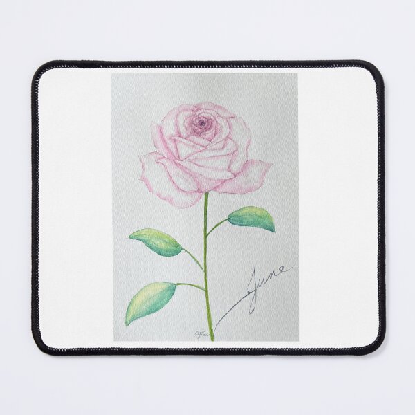 Item preview, Summer - June Watercolor Flower - Rose: Love designed and sold by MiniRadiance.