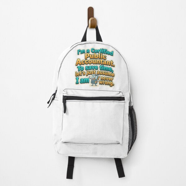 Item preview, Funny Accountant Punchline - Certified Public Accountant Never Wrong Premium designed and sold by Psychlee Best Finds.