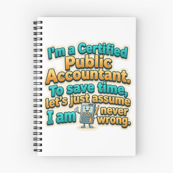 Item preview, Funny Accountant Punchline - Certified Public Accountant Never Wrong Premium designed and sold by Psychlee Best Finds.