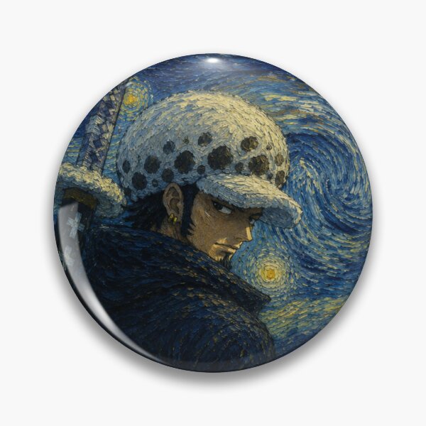 Item preview, Trafalgar Law in Van Gogh's Starry Night designed and sold by Backstage by Leyzel.