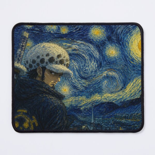 Item preview, Trafalgar Law in Van Gogh's Starry Night designed and sold by Backstage by Leyzel.