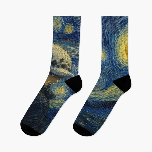 Item preview, Trafalgar Law in Van Gogh's Starry Night designed and sold by Backstage by Leyzel.