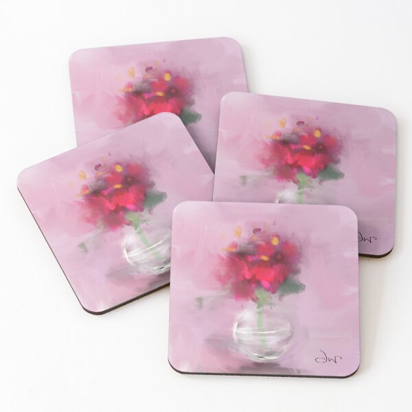 Item preview, Pink flower designed and sold by Dalene West Art.