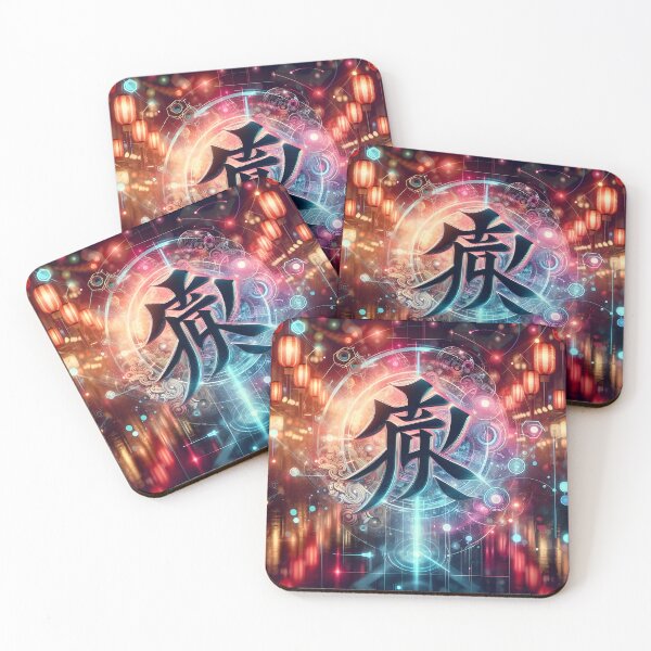 Item preview, Neon Family Kanji Lights designed and sold by AI-Only Creations.