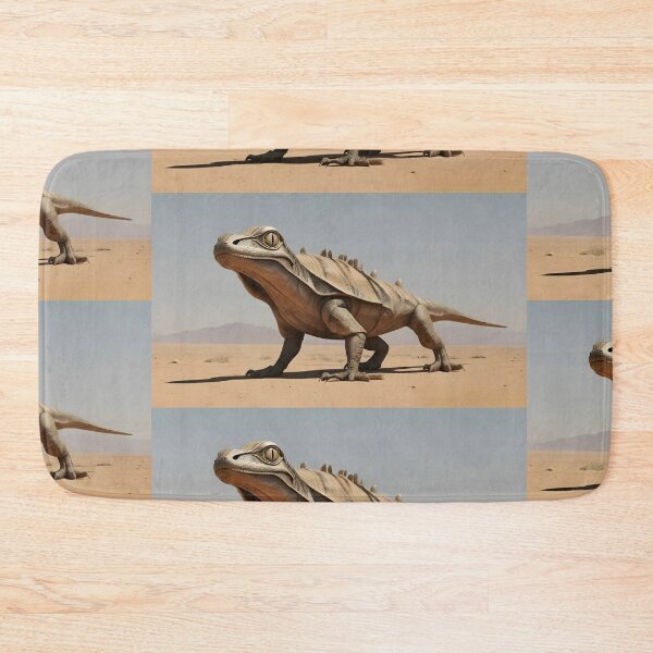 Item preview, Futuristic Desert Lizard | Sci-Fi Reptile Creature Digital Art designed and sold by Bhaskar Digital Art.