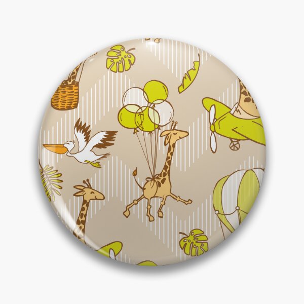 Item preview, Flying Jungle Safari Chevron designed and sold by kobyakov.