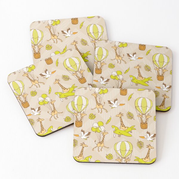 Item preview, Flying Jungle Safari Chevron designed and sold by kobyakov.
