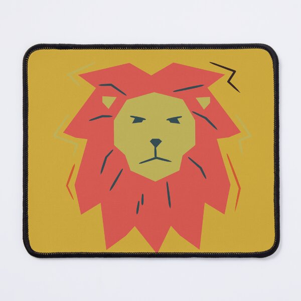 Item preview, Bold Geometric Lion Illustration designed and sold by Marya21.