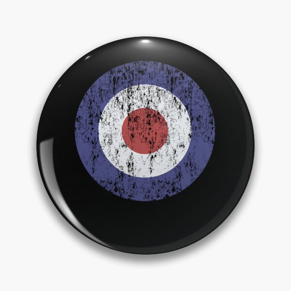 Item preview, British Mod culture roundel - Cool Britannia, Scooter, BritPop, PopArt, RAF  designed and sold by ACSKU.