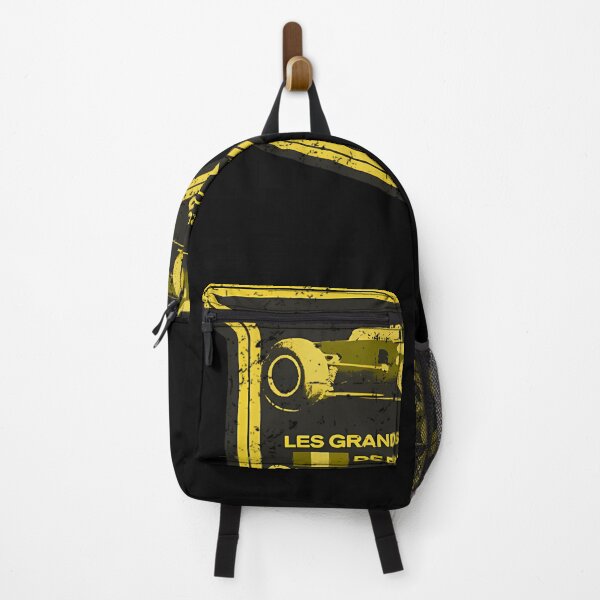 Item preview, Reims circuit French Grand Prix - vintage distressed yellow print designed and sold by ACSKU.