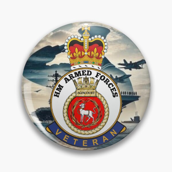 Item preview, HMS Agincourt Royal Navy HM Armed Forces Veteran designed and sold by Bootneckstore.