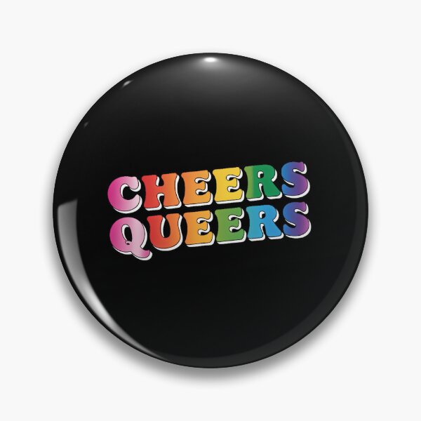 Item preview, Cheers Queers LGBT Gay Pride designed and sold by SapfireStuArt.