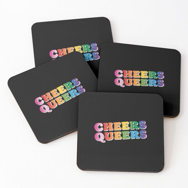 Item preview, Cheers Queers LGBT Gay Pride designed and sold by SapfireStuArt.