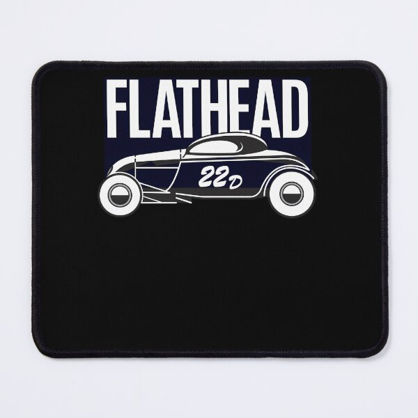 Item preview, Bonneville Flathead Coupe racer - classic black print designed and sold by ACSKU.