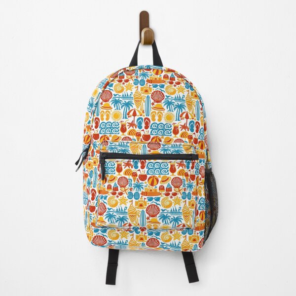 Item preview, Colorful Surfboards and Flip Flops Summer Pattern designed and sold by Piotrek0001.