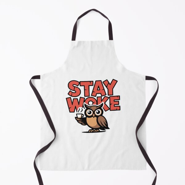 Item preview, Coffee Fueled Stay Woke Owl designed and sold by Anantha's Studio.