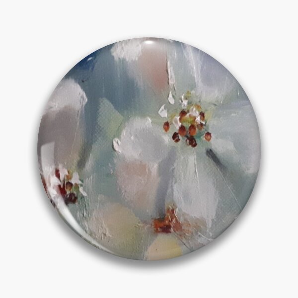 Item preview, White flowers designed and sold by Dalene West Art.
