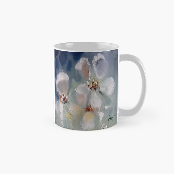 Item preview, White flowers designed and sold by Dalene West Art.