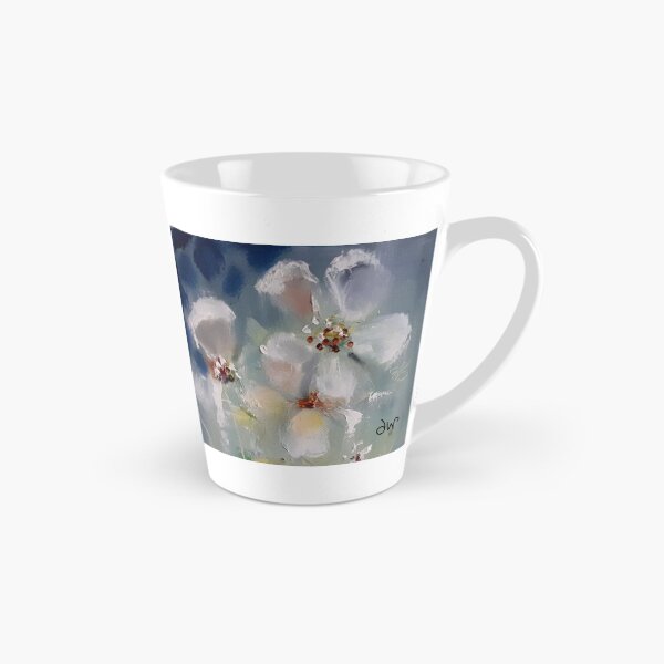 Item preview, White flowers designed and sold by Dalene West Art.