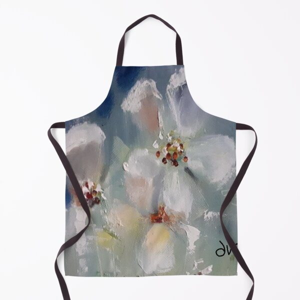 Item preview, White flowers designed and sold by Dalene West Art.