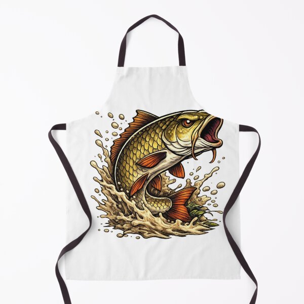 Item preview, Carp jumps out of the water designed and sold by PeterPunkt.