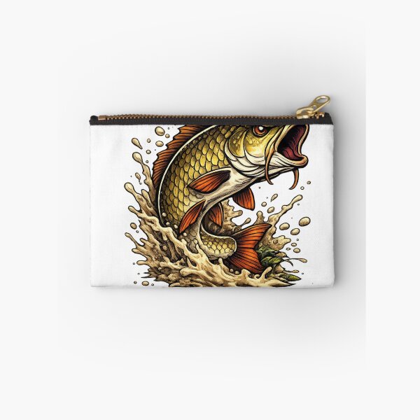 Item preview, Carp jumps out of the water designed and sold by PeterPunkt.