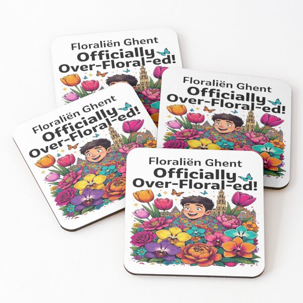 Item preview, Floraliën Ghent Officially Over-Floral-ed Funny Flower Festival T-Shirt designed and sold by Sushikidsntod.
