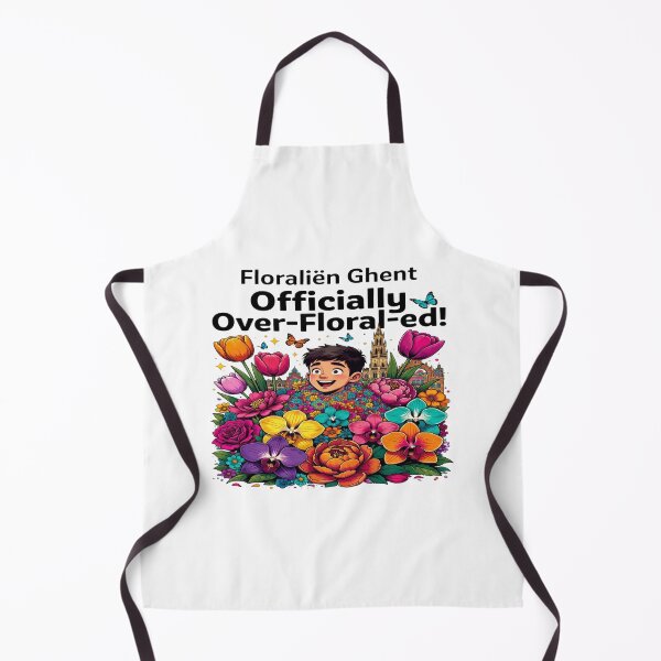 Item preview, Floraliën Ghent Officially Over-Floral-ed Funny Flower Festival T-Shirt designed and sold by Sushikidsntoddlers.