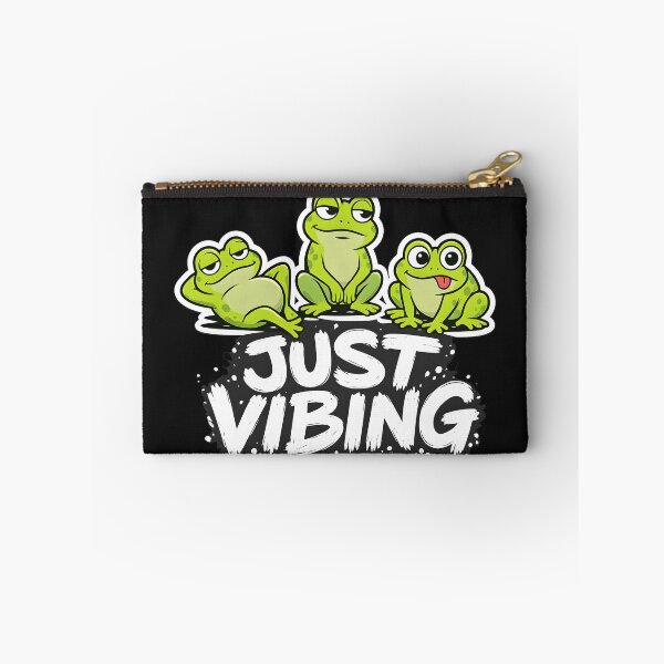 Item preview, Just Vibing Frog Mood Energy designed and sold by Dream-Fab.