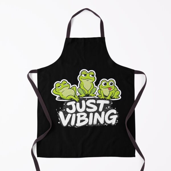 Item preview, Just Vibing Frog Mood Energy designed and sold by Dream-Fab.