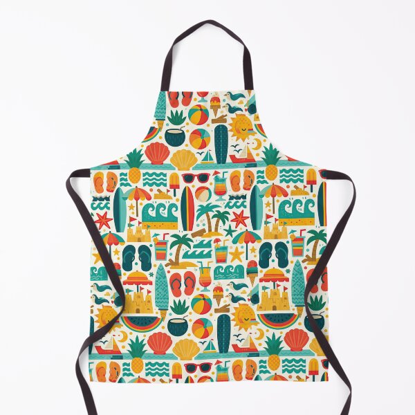 Item preview, Tropical Watermelon and Surfboard Seamless Pattern designed and sold by Piotrek0001.