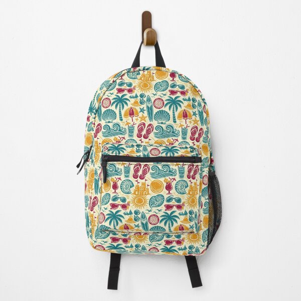 Item preview, Vintage Style Seashells and Sun Coastal Pattern designed and sold by Piotrek0001.