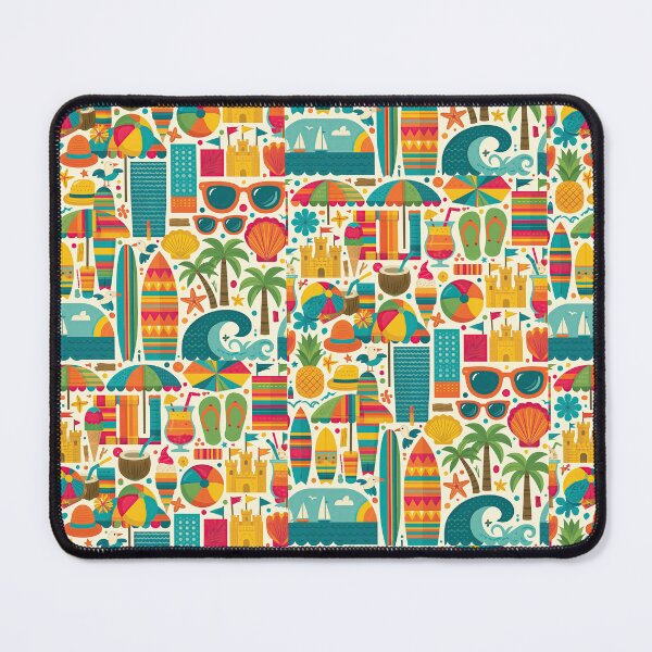 Item preview, Bright Surfboards and Tropical Drinks Mosaic designed and sold by Piotrek0001.