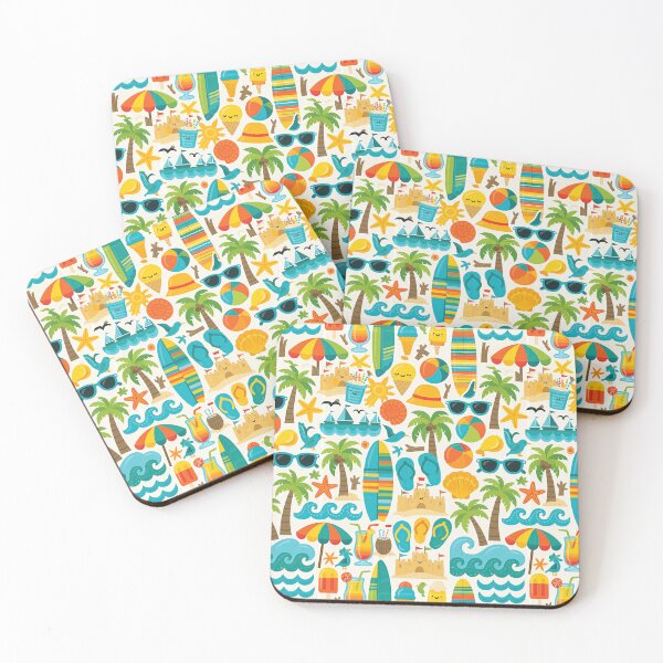Item preview, Palm Trees and Sunglasses Summer Vibe Texture designed and sold by Piotrek0001.