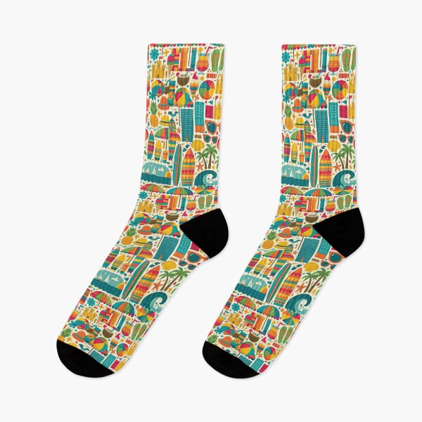 Item preview, Bright Surfboards and Tropical Drinks Mosaic designed and sold by Piotrek0001.