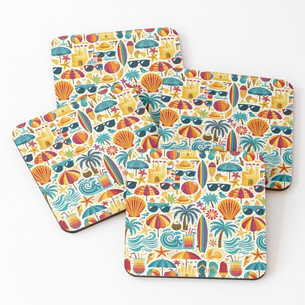 Item preview, Tropical Surf Culture Seamless Print designed and sold by Piotrek0001.
